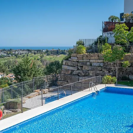 Lägenhet Paradisiacal 3 Bdrm With Sea Views, Gym &